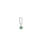 Birthstone Earring | MARCH Aquamarine