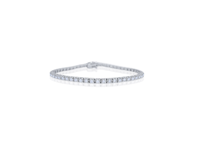 2 carat tennis bracelet
