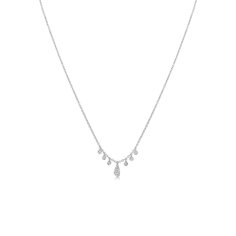 White Gold Diamond Necklace
