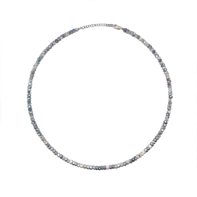 Silverite beaded Necklace