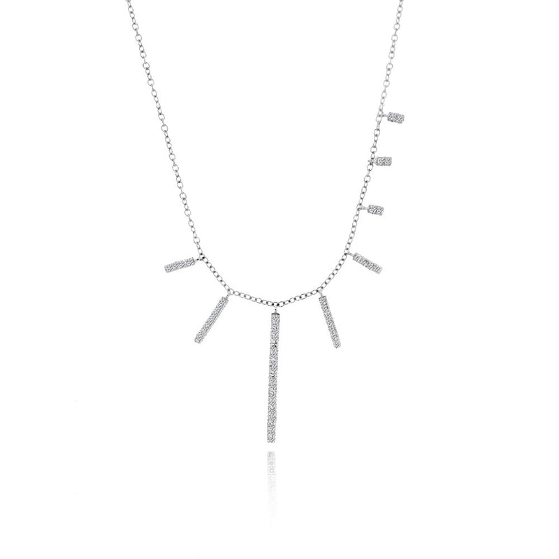 White Gold Diamond Layering Piece