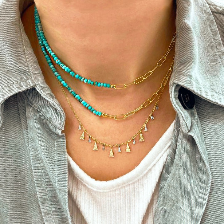 Paperclip Chain Necklace – Hayden B. Jewelry