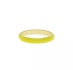 yellow enamel ring