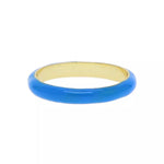 blue enamel ring