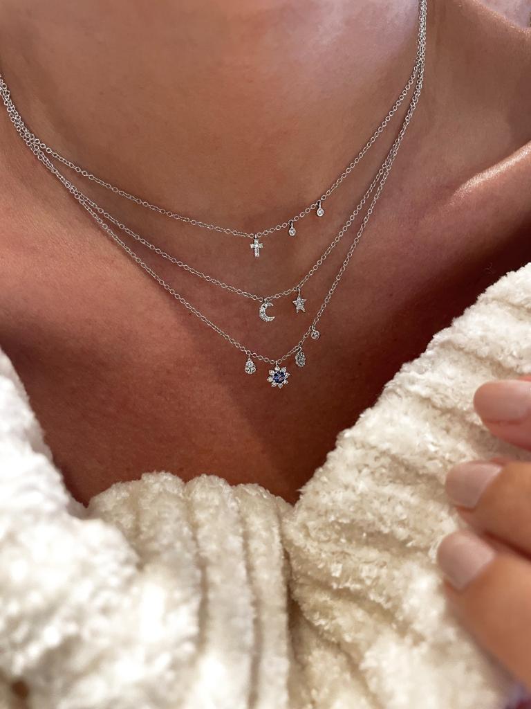 Meira T Australian Opal and Diamonds Bezel Necklace – CoatTails