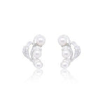 Diamond and Pearl Antique Earrings