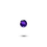 Custom Shaker | Amethyst Topaz Charm (February Birthstone)