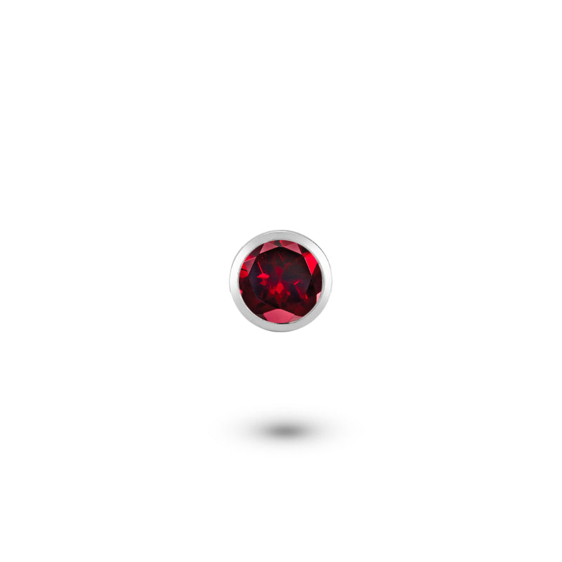 Custom Shaker | Garnet Charm (January Birthstone)