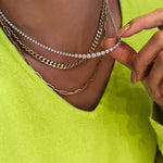 2.19 carat Diamond Tennis Necklace