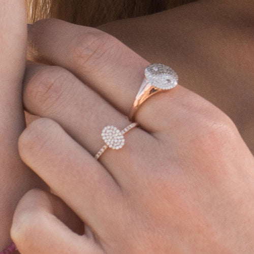 yin yang diamond ring 
