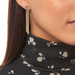 Yellow Gold Drop Diamond Earrings - ONLINE EXCLUSIVE