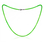 Neon Green Chain Necklace