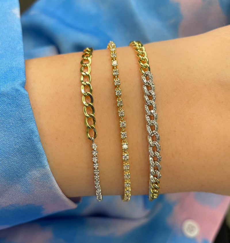 Dainty Diamond Bracelet