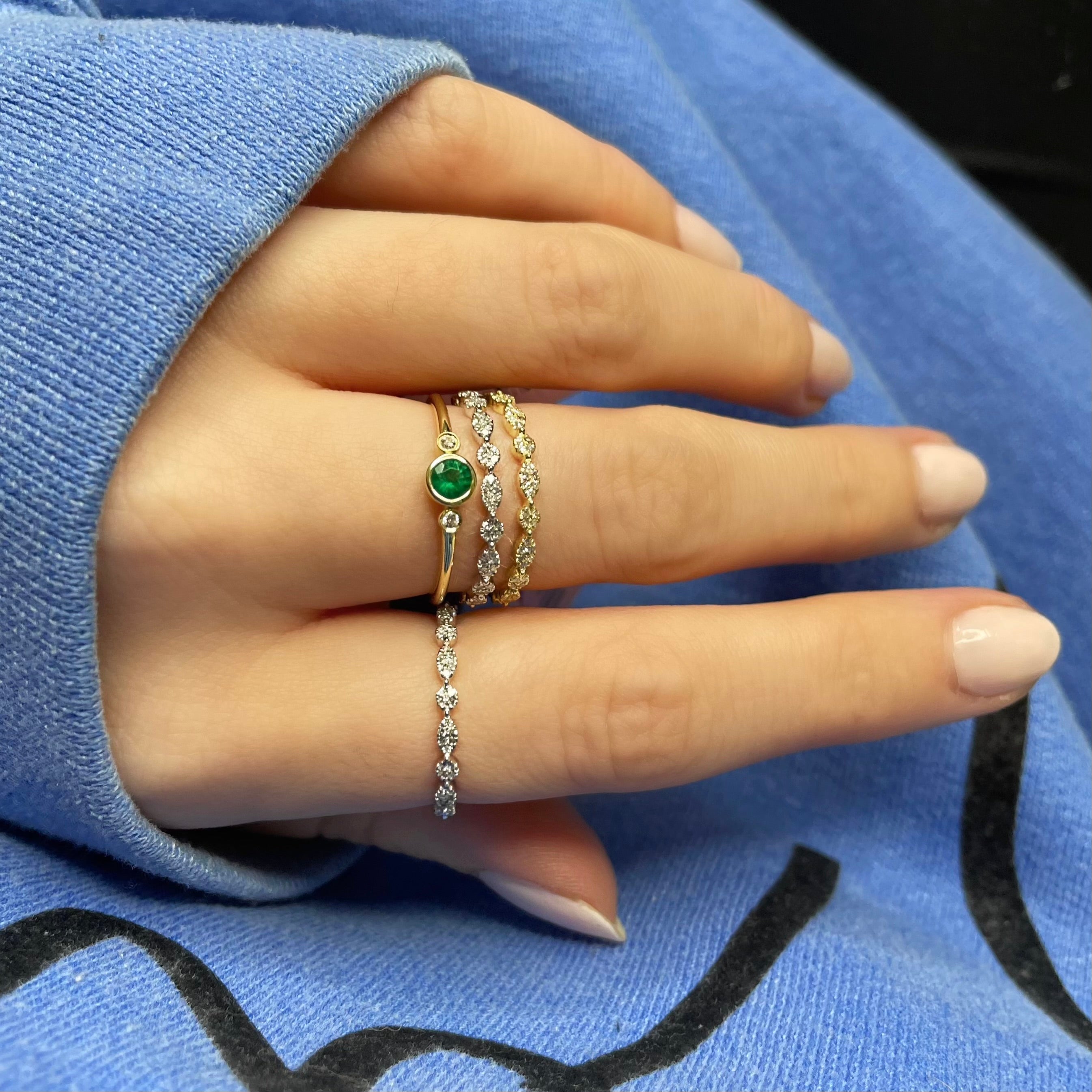 Rose Gold Diamond Ring