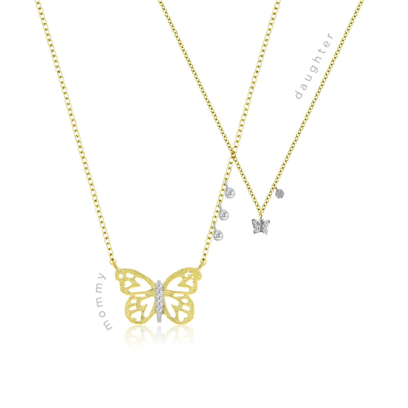 Mommy & Me | Butterfly Necklace Set