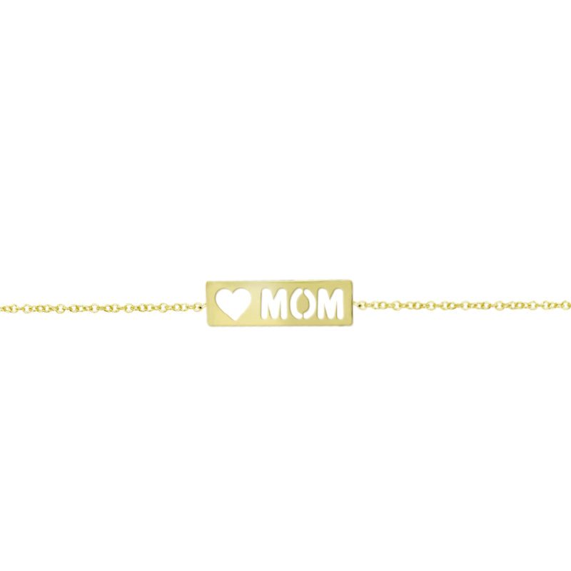 Mom Plate Bracelet