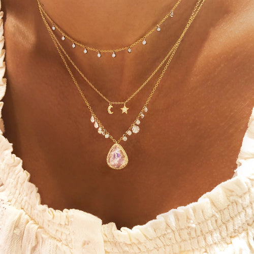 moonstone necklace-Meira T 