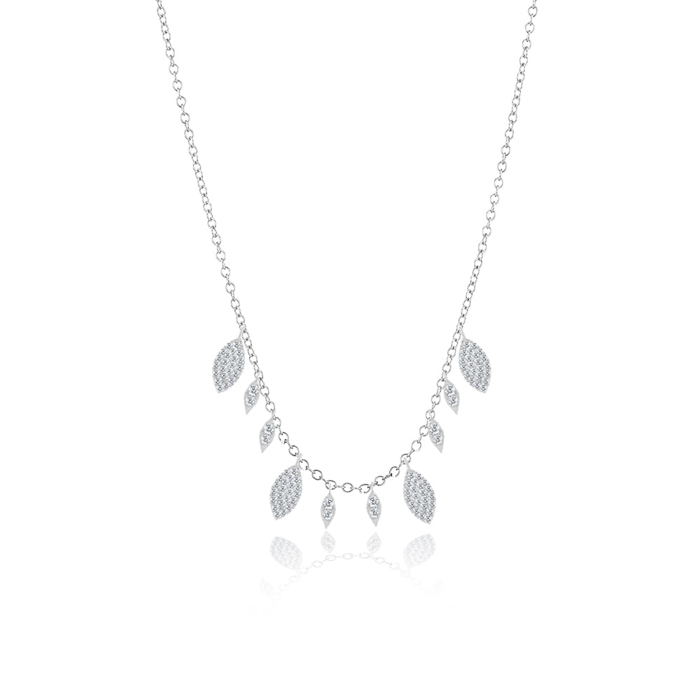 charm layering necklace-Meira T 
