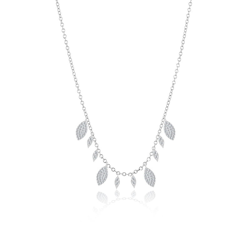 charm layering necklace-Meira T 