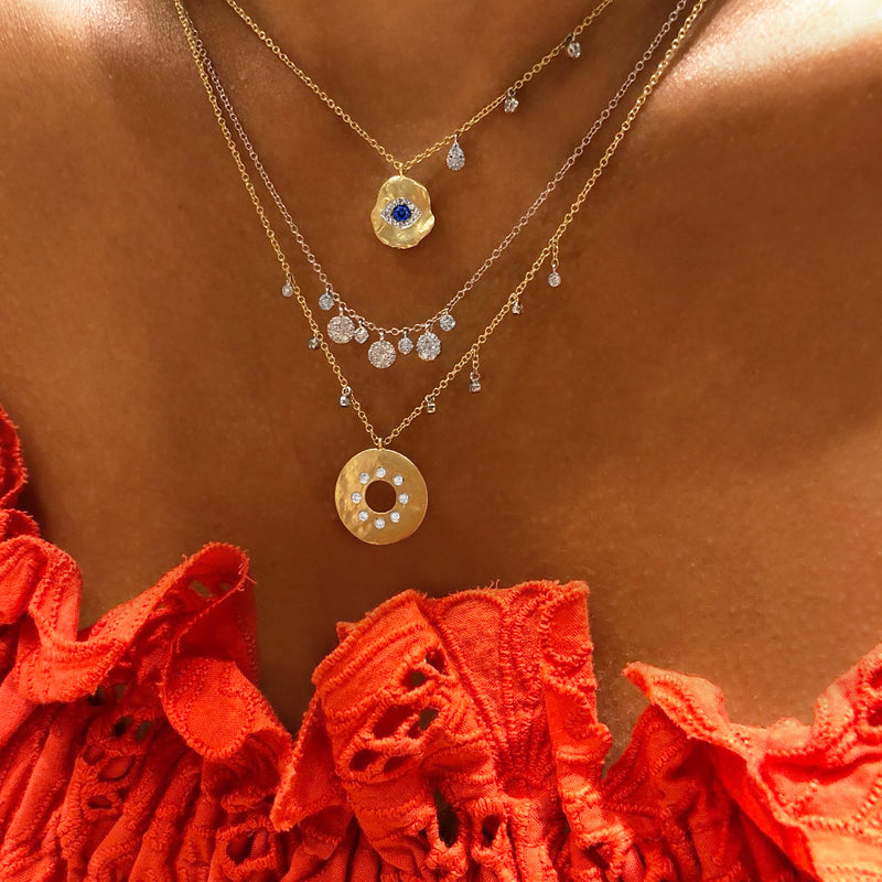 Meira T MeiraT Semiprecious Stone & Diamond Pendant Necklace - ShopStyle  Women's Fashion | Pendant necklace, Necklace, Chalcedony jewellery