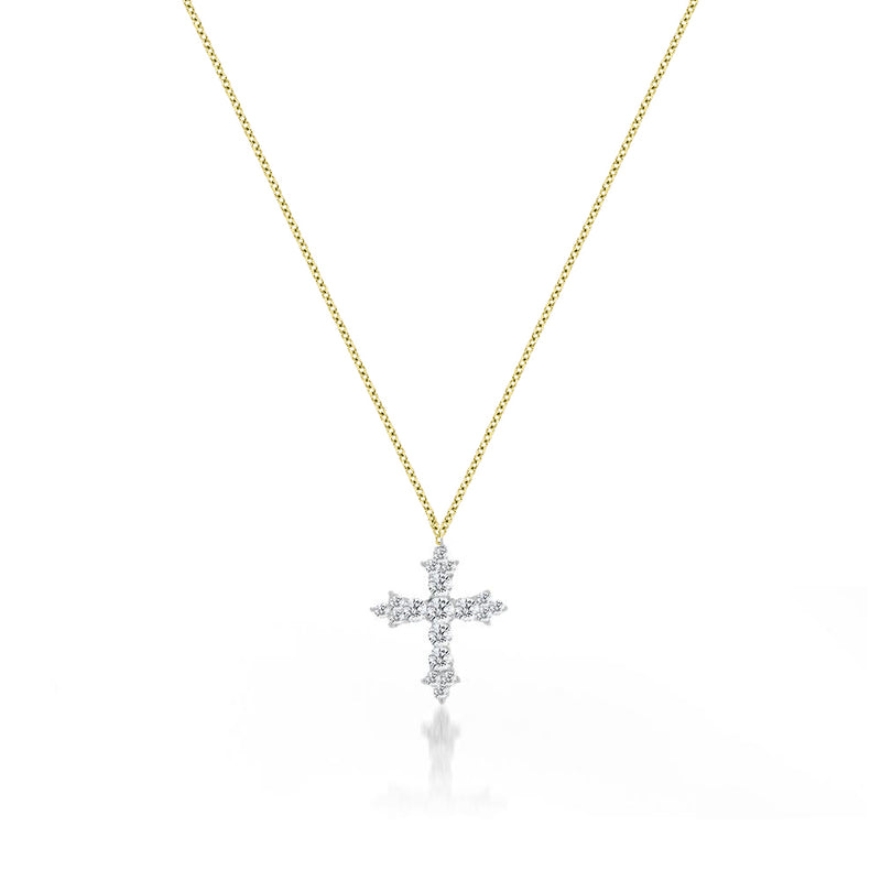 Diamond Cross Necklace