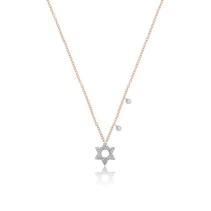 Jewish Star Necklace 