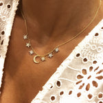 diamond necklace-Meira T 