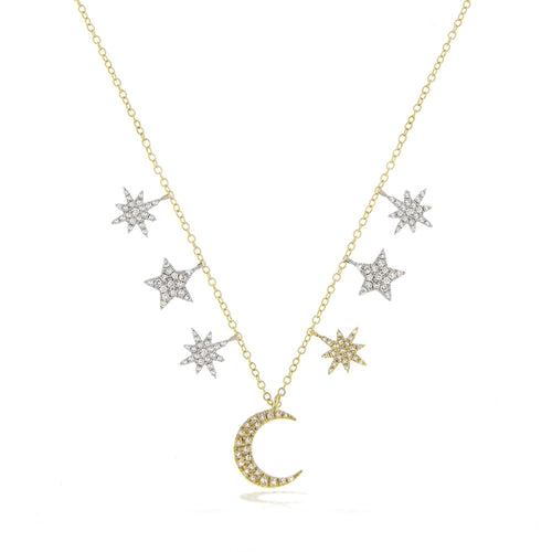 diamond necklace-Meira T 