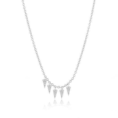 Triangle Fringe Necklace