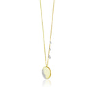 14k yellow gold locket necklace