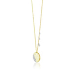 14k yellow gold locket necklace