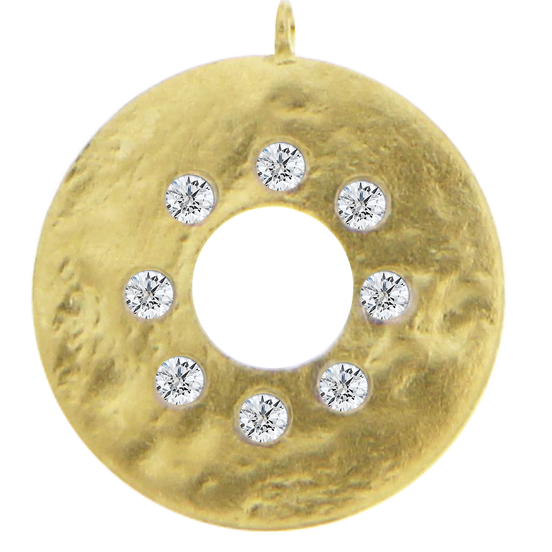 Yellow Gold Disc