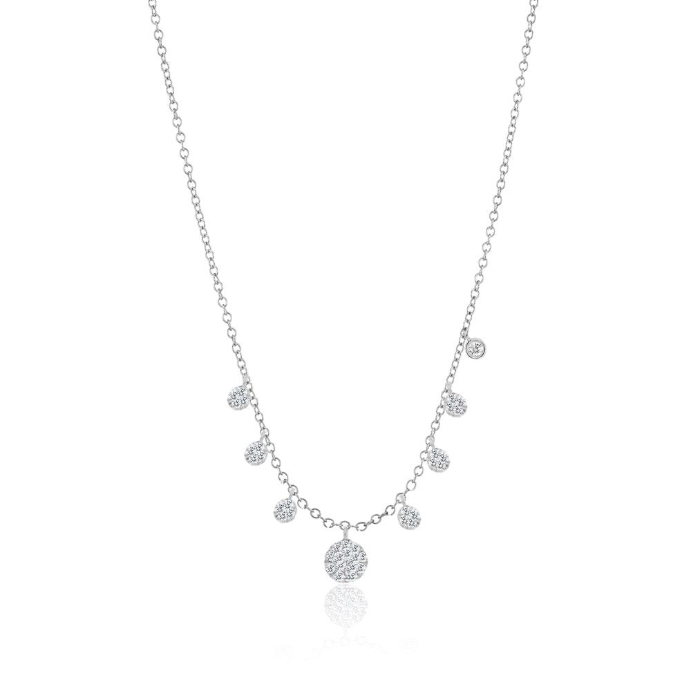 diamond necklace-Meira T 