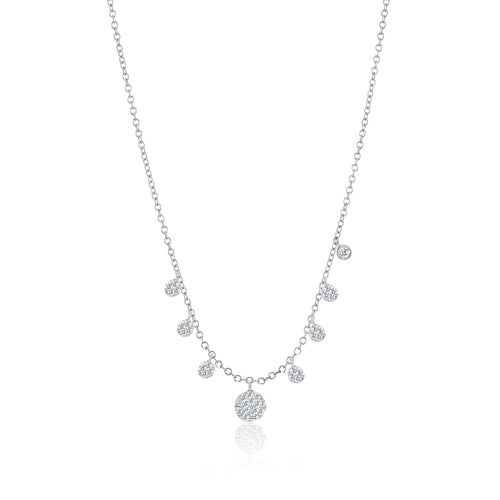 diamond necklace-Meira T 