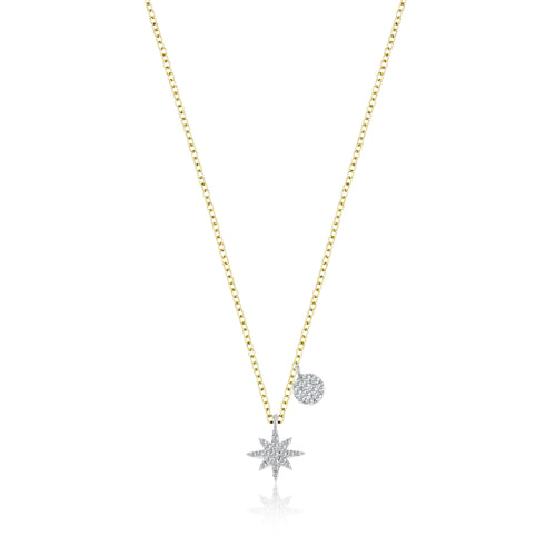 diamond necklace-Meira T 