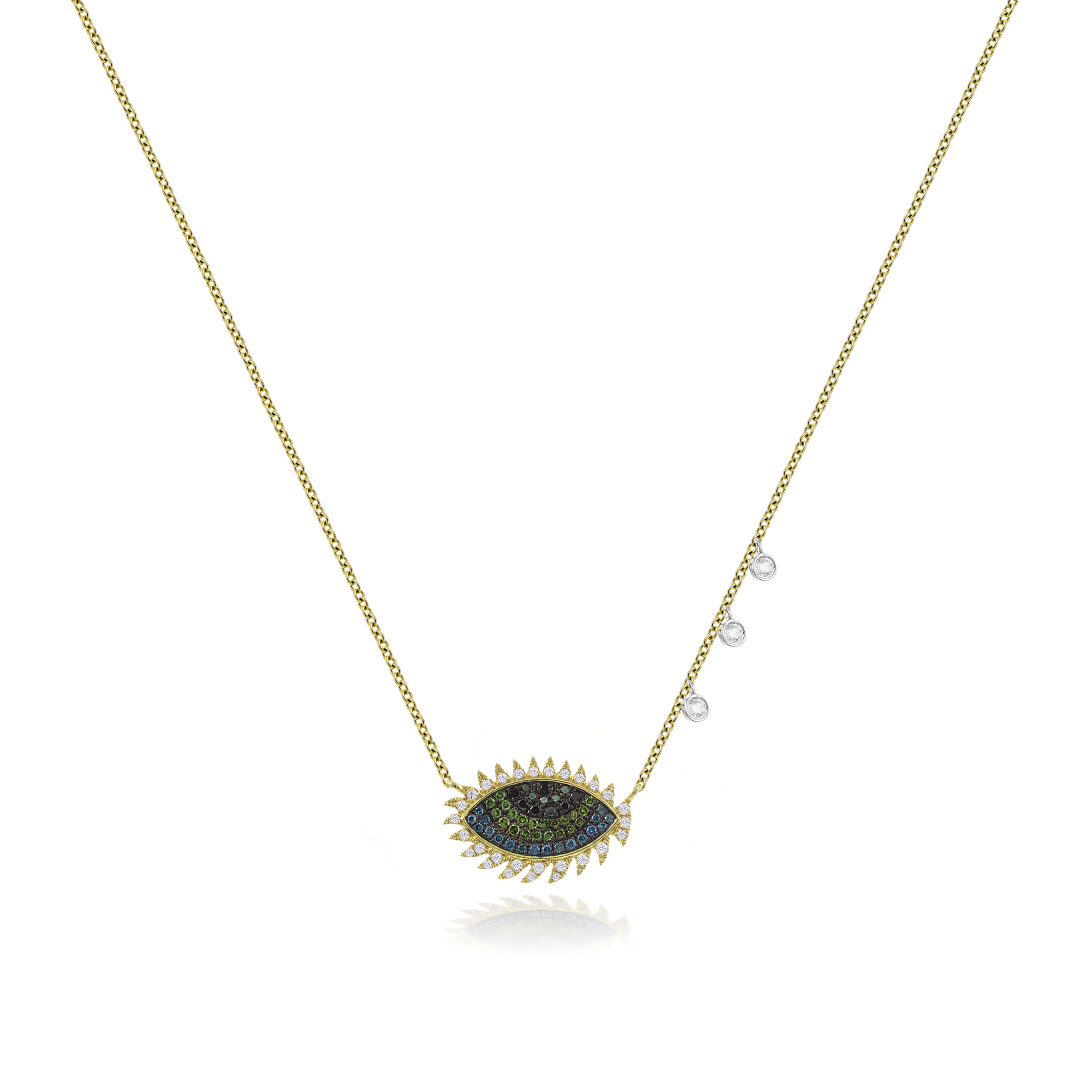 Lashes Evil Eye Necklace