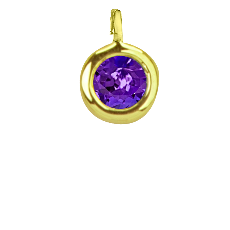 Yellow Gold and Tanzanite Bezel
