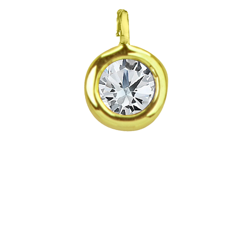 Yellow Gold Diamond Bezel