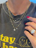 Paperclip Diamond Necklace