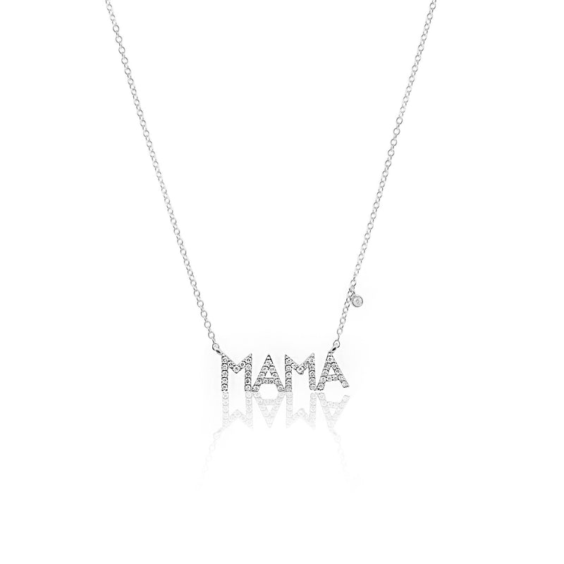 Mama Diamond Necklace