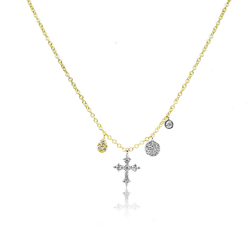 Diamond Cross Necklace