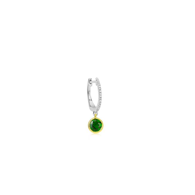 Birthstone Earring | MAY Emerald