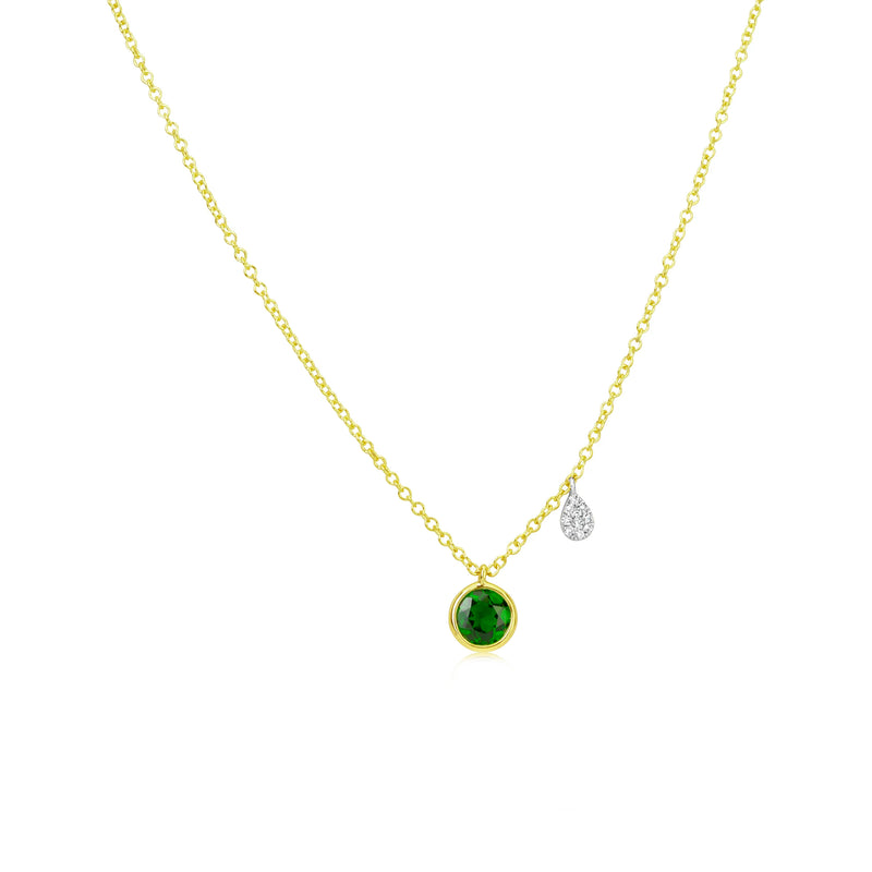 Birthstone Necklace | MAY Emerald