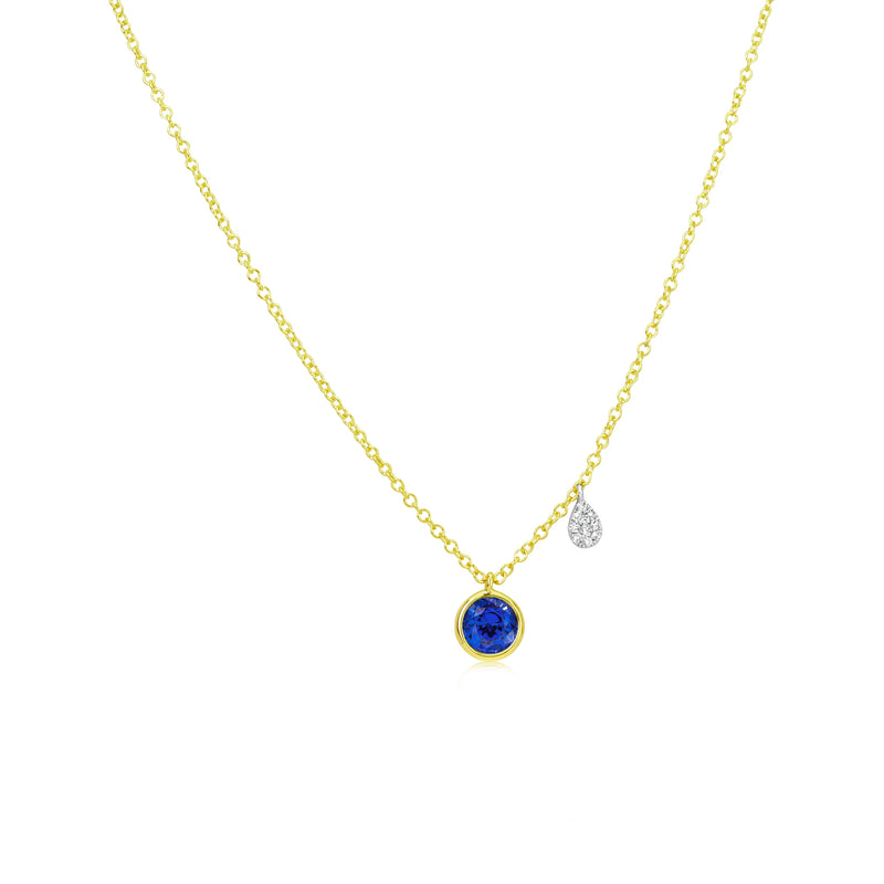 Birthstone Necklace | SEPTEMBER Sapphire