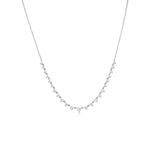 White Gold 1 Carat Diamond Necklace