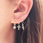 meira t gold hoops